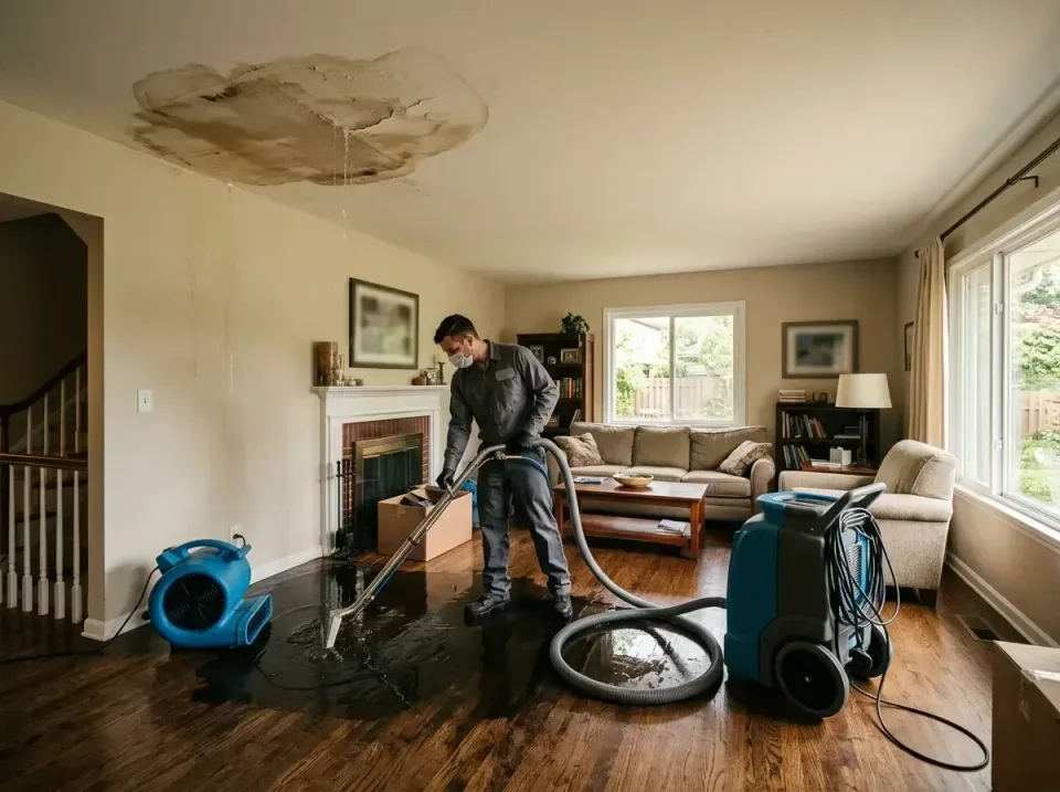 attic-pipe-burst-ceiling-drip-008 — frequently asked questions, Water Damage Restoration & Carpet Care in St. James, MN